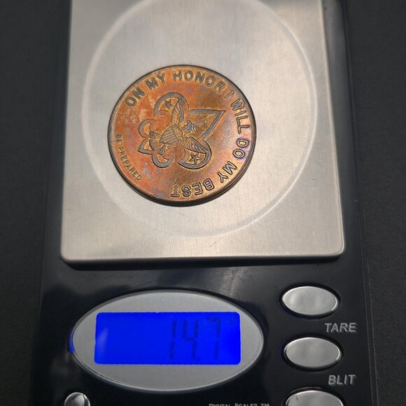 Boy Scout Pocket Good Turn Token Coin A7126 - Picture 6 of 6